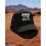 Kšiltovka Walther PDP Full Size 5 Two-Tone Tan pro patch černá