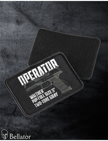 Walther PDP Compact 4 Two-Tone Gray Patch Black