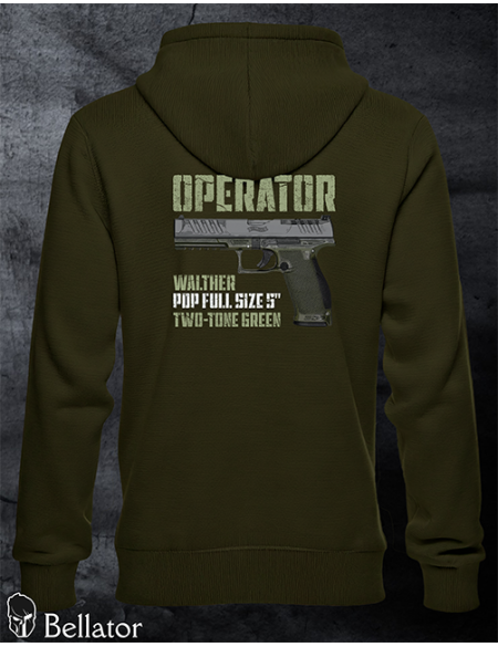 Mikina Operator Walther PDP Full Size 5 Two-Tone Green