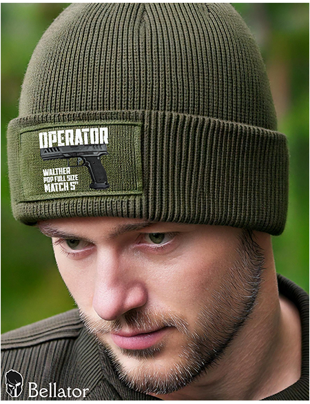 Pletená čepice Operator Walther PDP Full Size Match 5 černá