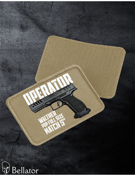 Nášivka Walther PDP Full Size 5 Match 5 se suchým zipem