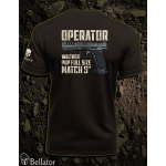 Tričko Operator Walther PDP Full Size Match 5 černá S