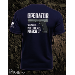 Tričko Operator Walther PDP Full Size Match 5 navy L