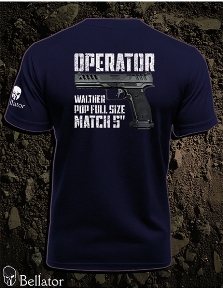 Tričko Operator Walther PDP Full Size Match 5 černá