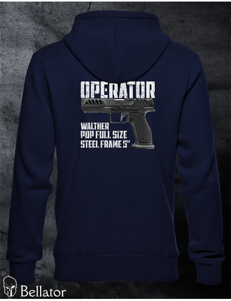 Mikina Operator Walther PDP Match Full Size Steel Frame 5 cerna