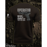 Tričko Operator Walther PDP Pro SD Compact 4.6 Two-Tone Gray černá S