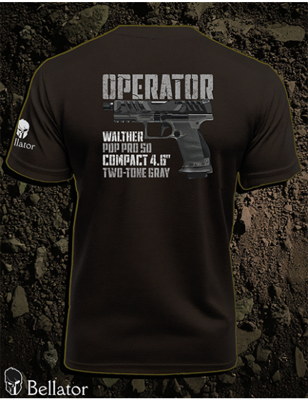 Tričko Operator Walther PDP Pro SD Compact 4.6 Two-Tone Gray