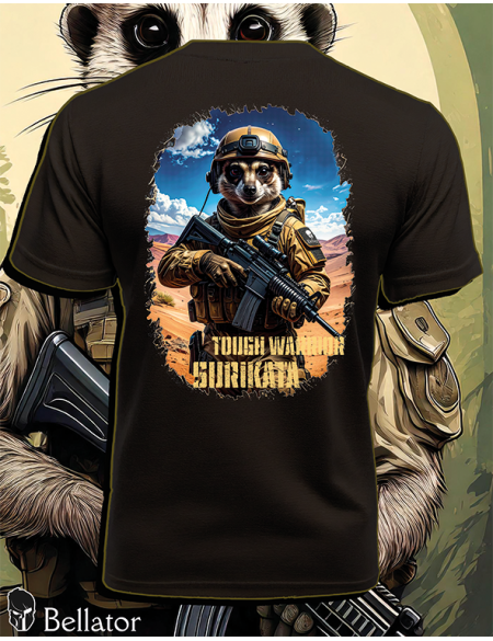 Bellator Surikata Army black t-shirt