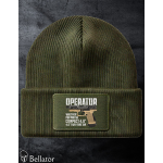 Pletená čepice Operator Walther PDP Pro SD Compact 4.6 Two-Tone Tan olivová