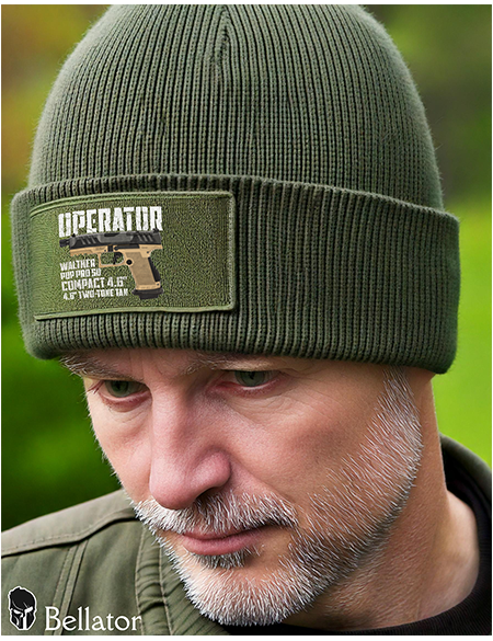 Knitted Operator Hat Walther PDP Pro SD Compact 4.6 Two-Tone Tan Black
