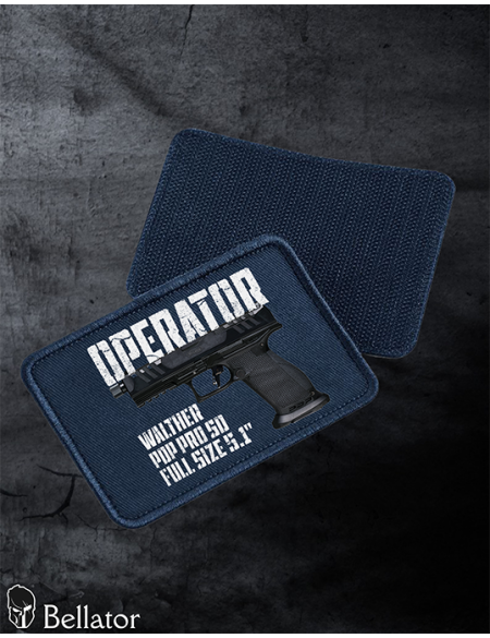 Nášivka Walther PDP Pro SD Full Size 5.1 se suchým zipem černá