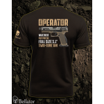 Tričko Operator Walther PDP Pro SD Full Size 5.1 Two-Tone Tan černá XL