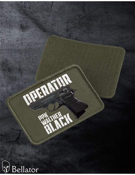 Nášivka Walther PPK Black