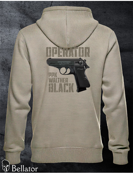 Mikina Operator Walther PPK Black