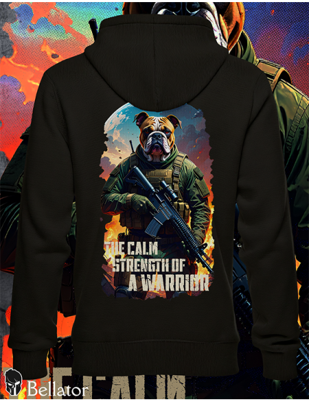 Mikina Buldok Warrior černá