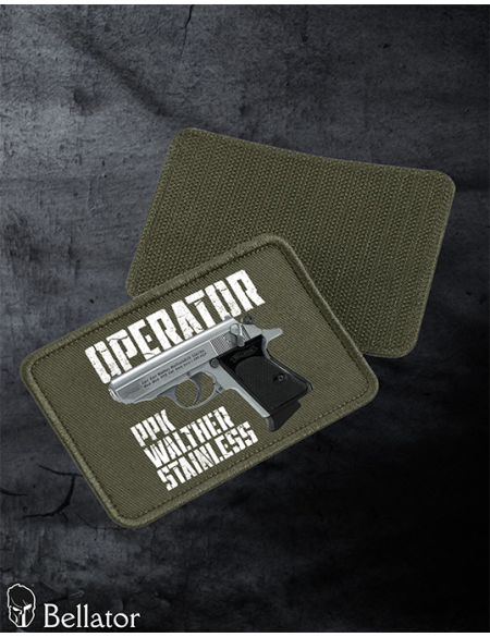 Nášivka Operator Walther PPK Stainless