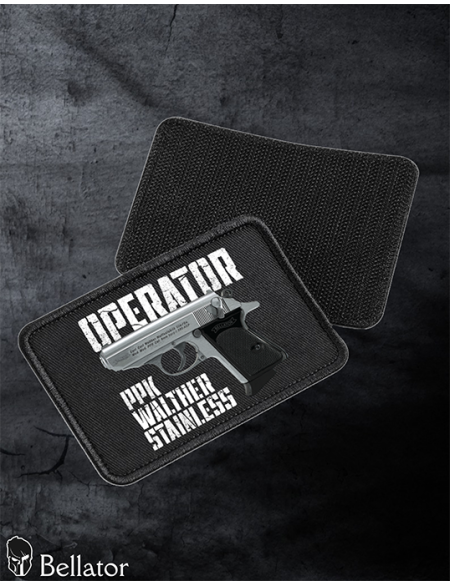 Nášivka Operator Walther PPK Stainless
