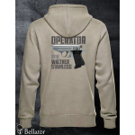 Sweatshirt Operator Walther PPK Stainless black