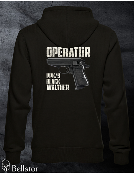 Mikina Operator Walther PPK s Black