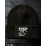 Knitted hat Operator Walther PPK s Black black