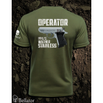T-shirt Operator Walther PPK with Black black