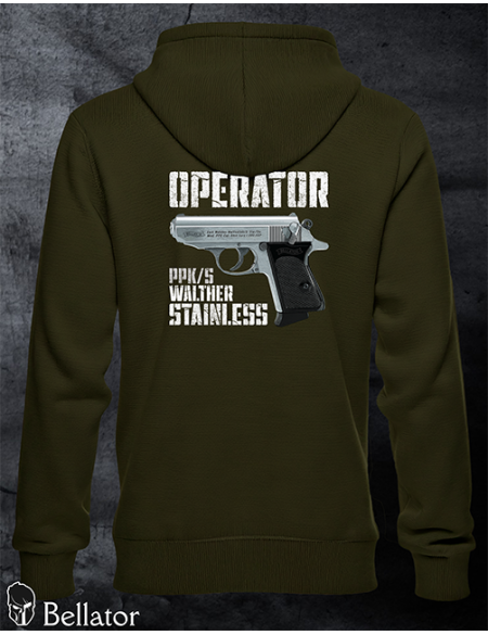 Mikina Operator Walther PPK-s Stainless