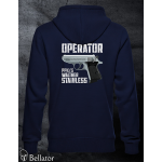 Sweatshirt Operator Walther PPK-s Stainless black