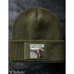 Knitted hat Operator Walther PPK s Black black