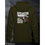 Sweatshirt Operator Walther PPK-s Stainless Walnut black