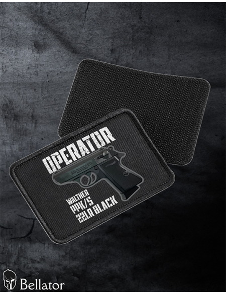 Nášivka Operator Walther PPK-s 22LR Black