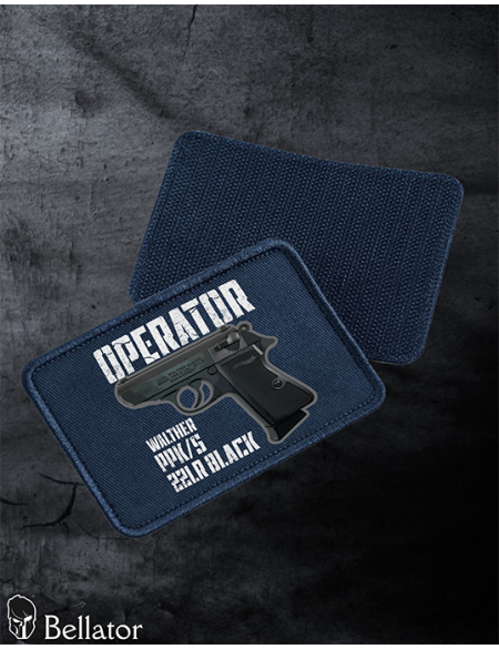 Nášivka Operator Walther PPK-s 22LR Black černá