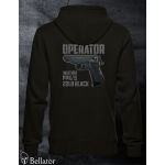 Mikina Operator Walther PPK-s 22LR Black černá 3XL