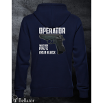 Mikina Operator Walther PPK-s 22LR Black navy L