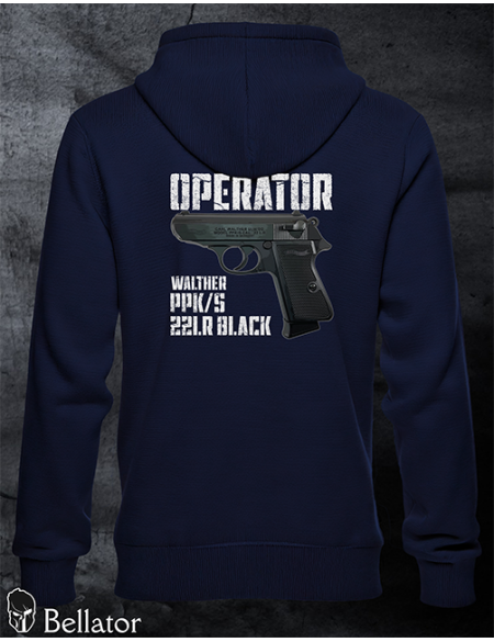 Mikina Operator Walther PPK-s 22LR Black