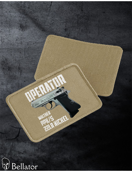 Operator patch Walther PPK-s 22LR Black
