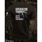 T-shirt Operator Walther PPK-s 22LR Nickel black