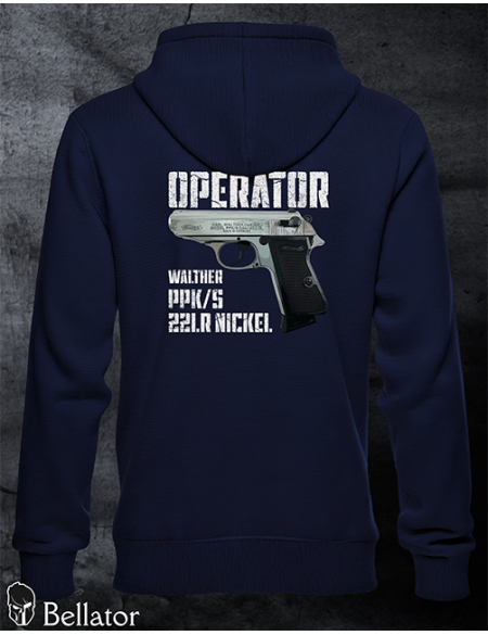 Sweatshirt Operator Walther PPK-s 22LR Black black