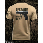 T-shirt Operator Walther WMP black