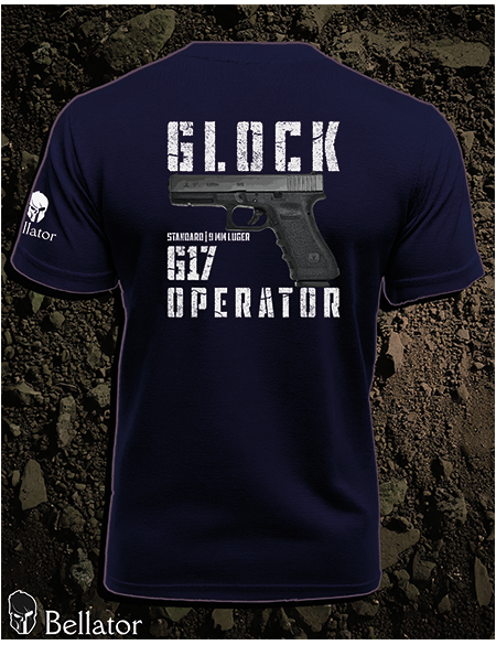 Tričko Operator Glock G17 černá