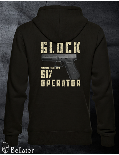Sweatshirt Operator Glock G17 black