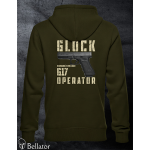 Mikina Operator Glock G17 olivová XL
