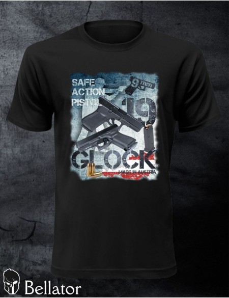 T-shirt Glock 19 black XXL