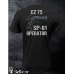 T-shirt CZ 75 SP-01 operator black XXL