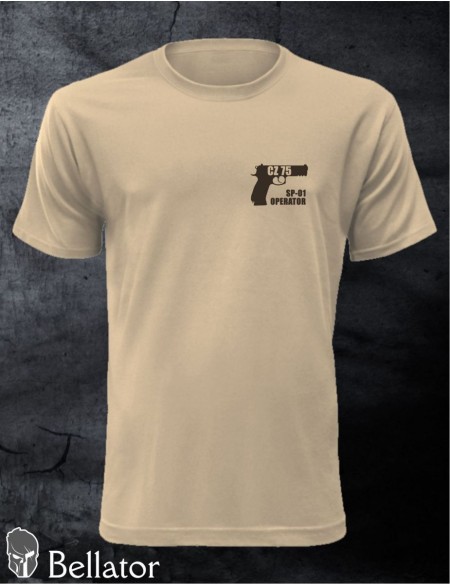 T-shirt CZ 75 SP-01 operator XXL desert