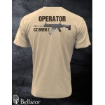 T-shirt CZ 806 Bren 2 operator XXL desert