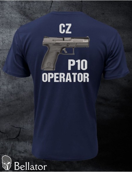 Tričko CZ P10 operator 3XL tmavě modrá