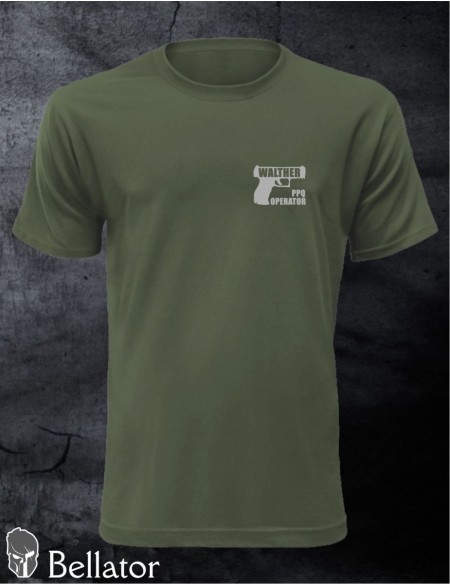 T-shirt Walther PPQ operator XXL Olive