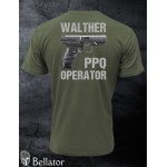 T-shirt Walther PPQ operator XXL Olive