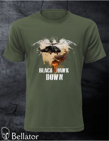 T-shirt Black hawk down XXL Olive