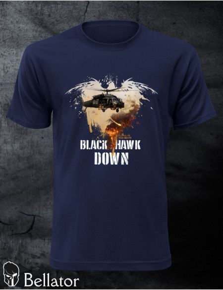 Tričko Black hawk down 3XL tmavě modrá